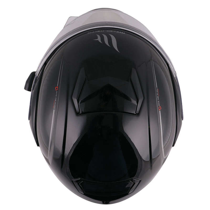 MT HELMETS ATOM SV SOLID E/S BLK LG IT-025-416