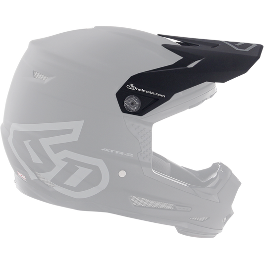 6D HELMETS VISOR ATR2 YTH MT BK 72-4114