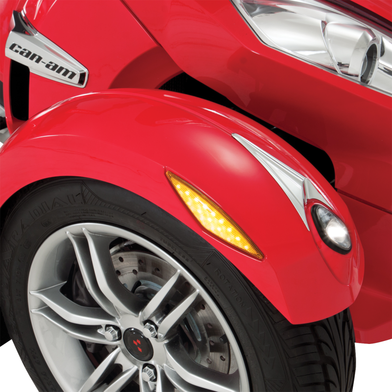 SHOW CHROME AMBER LED MARKER CAN AM PR 41-151A