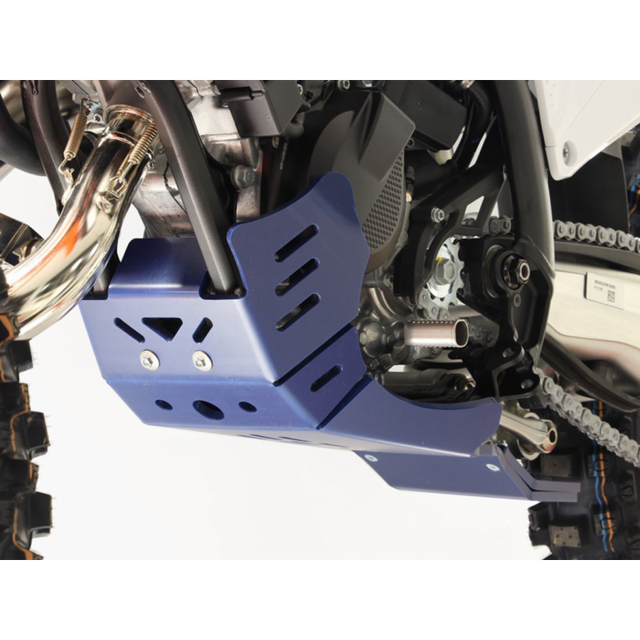 AXP RACING XTR SKIDPLATE 8MM HUS  125 TC BLUE AX1673