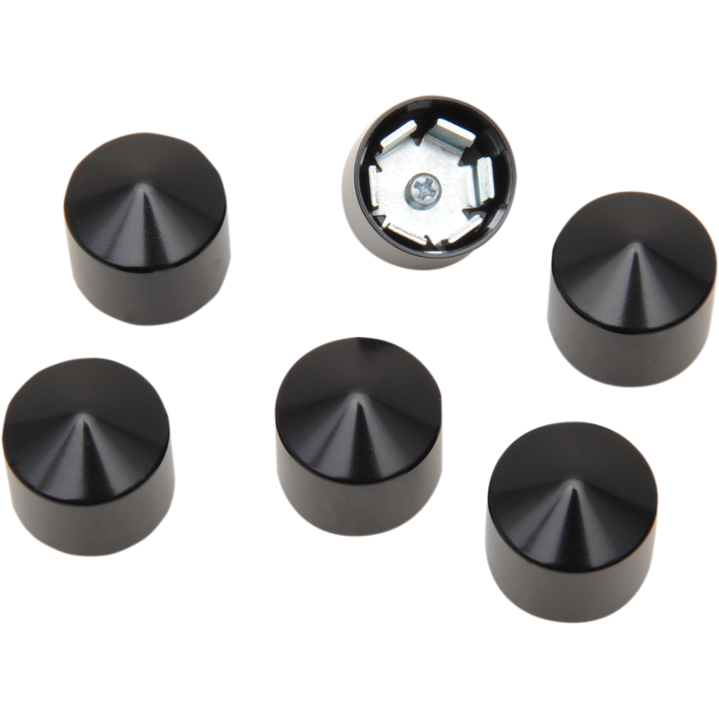 CIRO LLC 99-17 TC ROCKER BOX CAP KIT PK BLK 70008