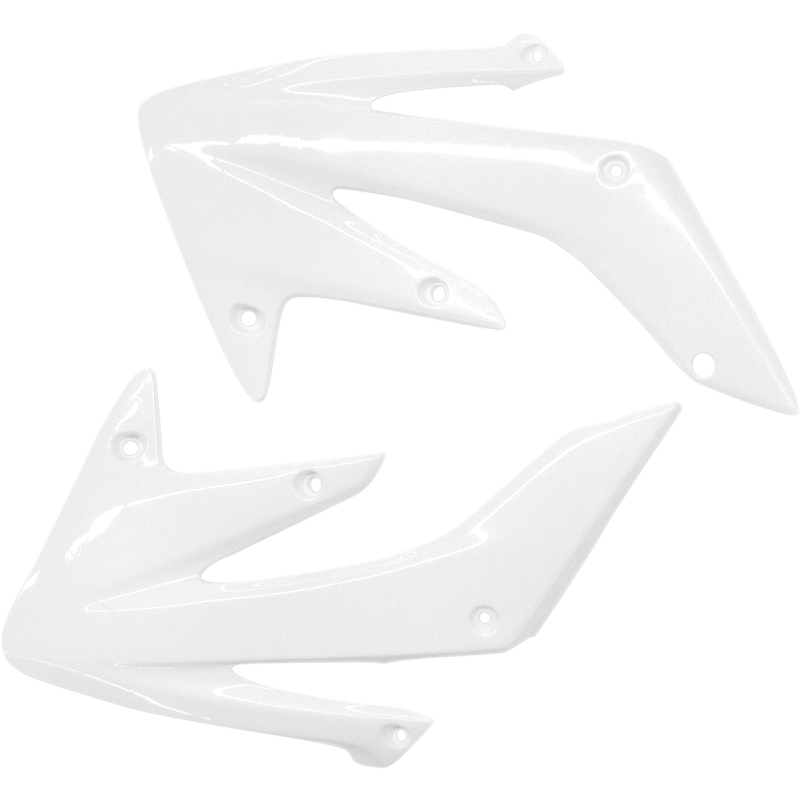 UFO CRF250R/X 04-13 RAD COVERS WHITE HO03634-041