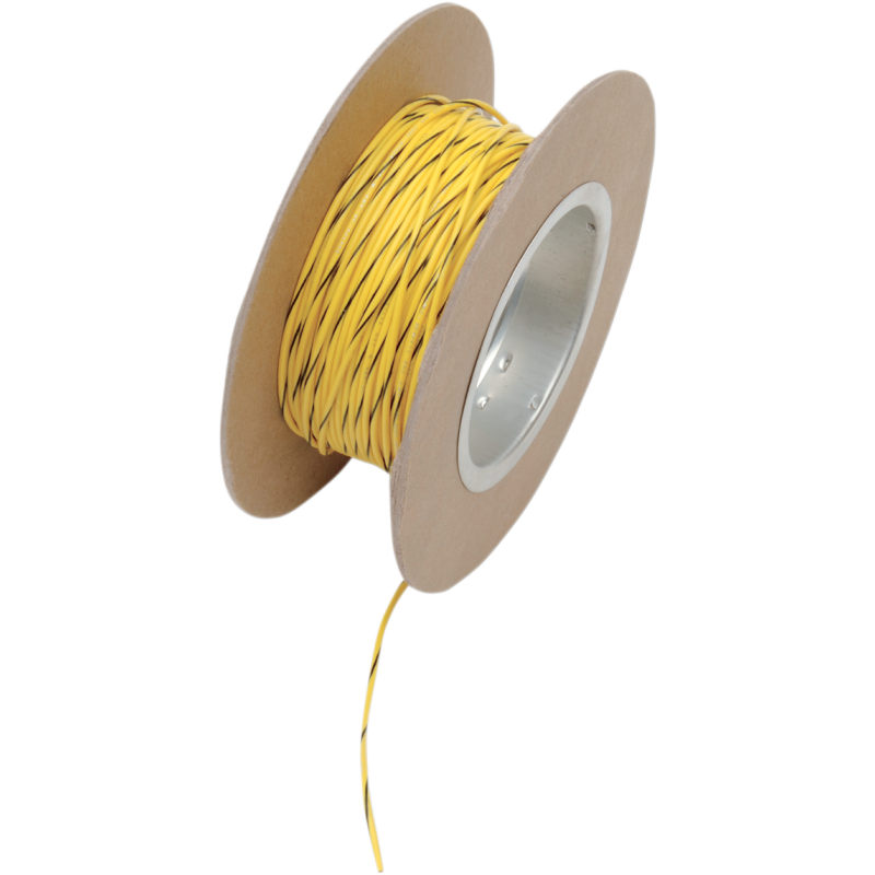 NAMZ WIRE 18G 100' YLW/BLK NWR-40-100
