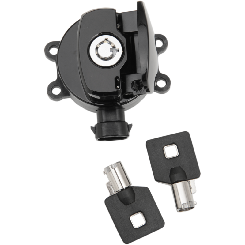 DRAG SPECIALTIES SWITCH IGN GL/BLK 11-17 FLST E21-0214GB