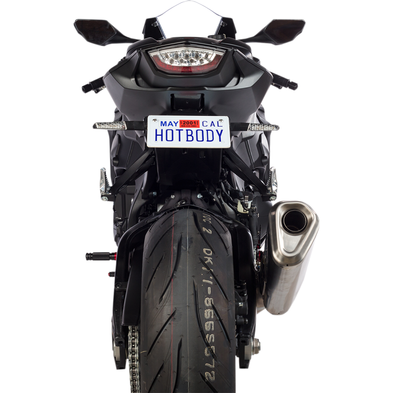 HOT BODIES HON CBR1000RR (17-23) ABS LICENSE PLATE TAG BRACKET W / LIC. 41701-1000