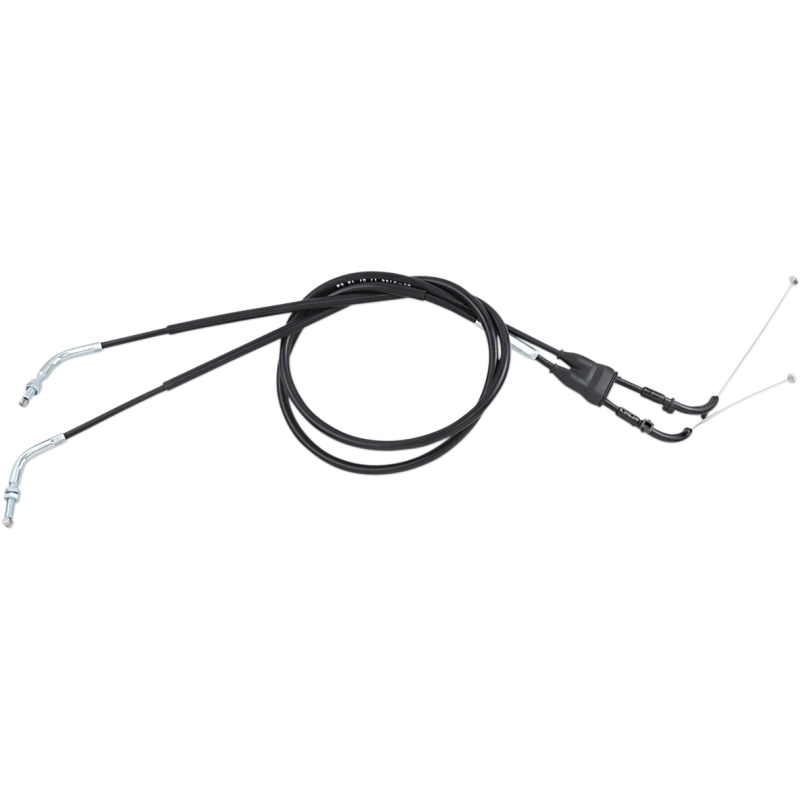 MOTION PRO THROTTLE CABLE BLACK VINYL SET 04-0144