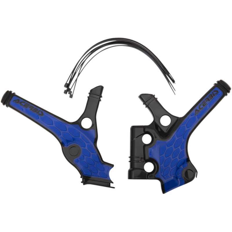 ACERBIS FRAME GUARDS- X-GRIP YZ85:19-21 BLACK/BLUE 2736391004