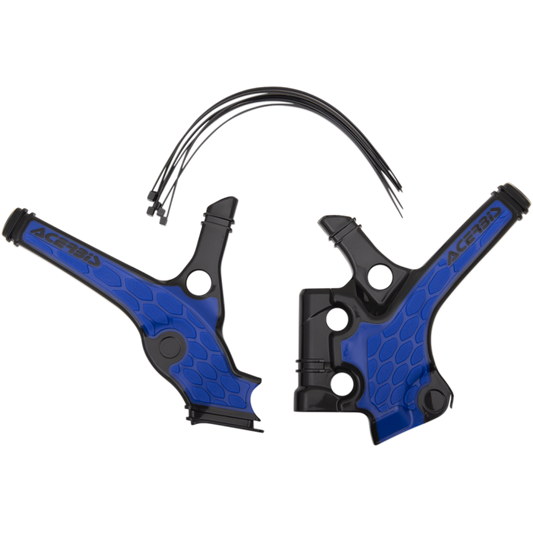 ACERBIS FRAME GUARDS- X-GRIP YZ85:19-21 BLACK/BLUE 2736391004