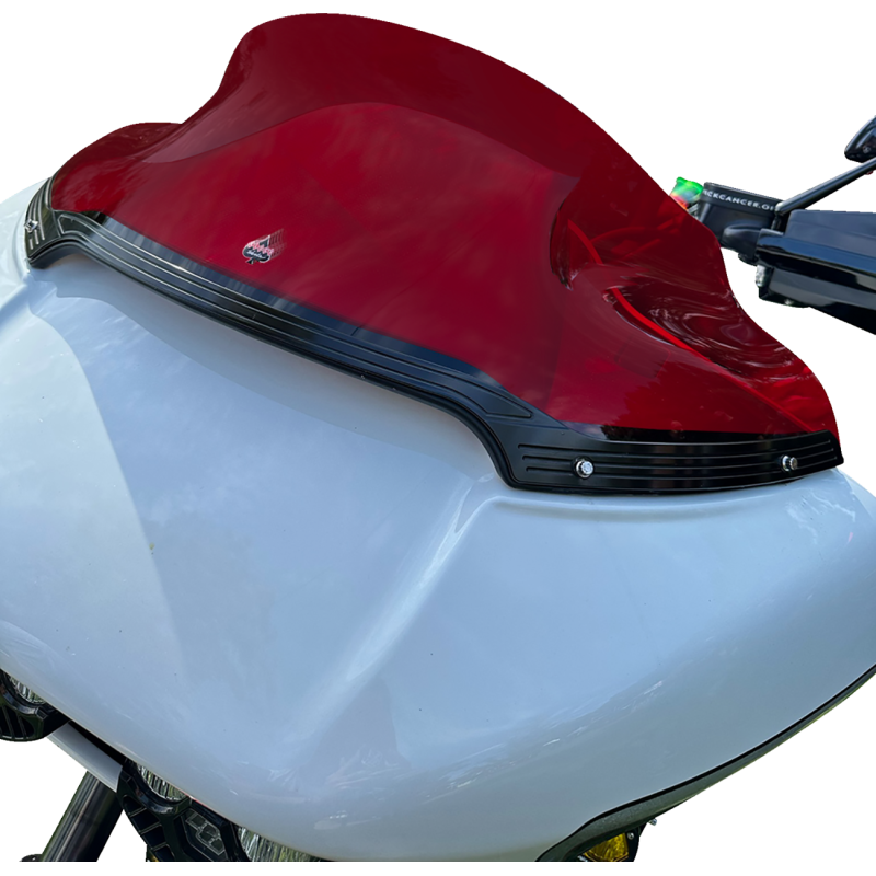 KLOCK WERKS WINDSHIELD FLARE FLTR 9" SPORT RED KWW-01-0670