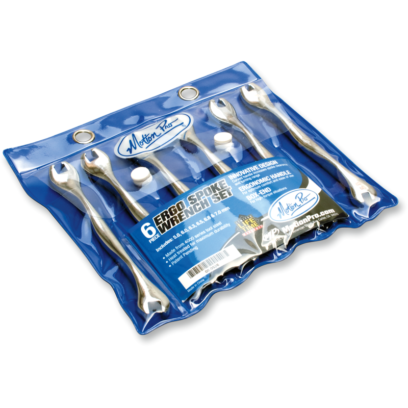 MOTION PRO ERGO SPOKE WRENCH SET 6 PIECES TOOL 08-0526