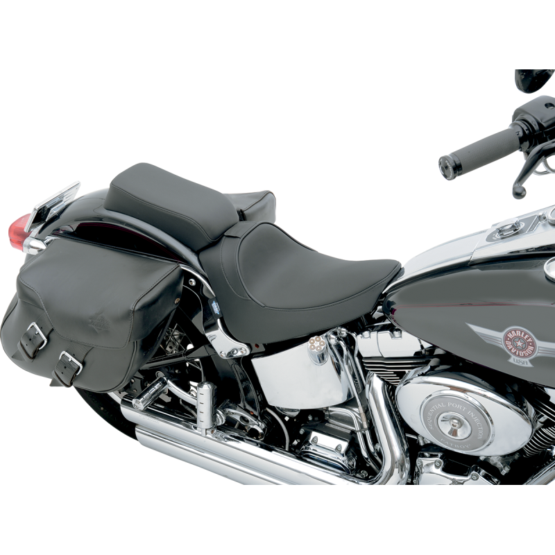 DRAG SPECIALTIES 00-05 FX/FLST SOLO SEAT SMOOTH F/B/REST 0802-0632