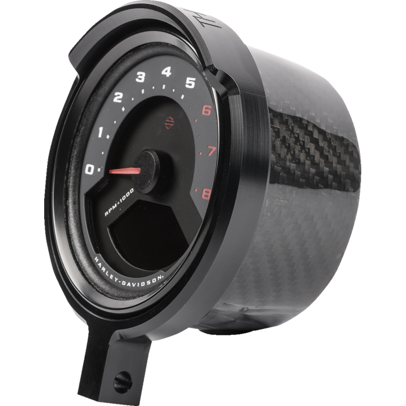 THRASHIN SUPPLY CO. GAUGE RELOC KT FXLRS BLK TSC-2710-1
