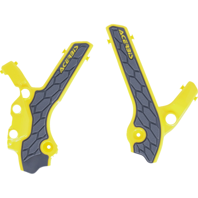 ACERBIS FRAME GUARDS X GRIP DRZ400 GRY/YELL 2983341120