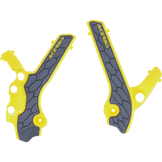 ACERBIS FRAME GUARDS X GRIP DRZ400 GRY/YELL 2983341120