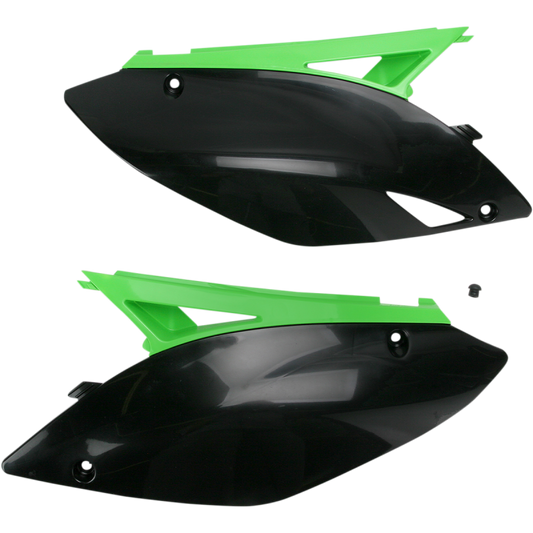 ACERBIS SIDE PNL- KX250F/450F:09-10 BLACK/GREEN 2141730215