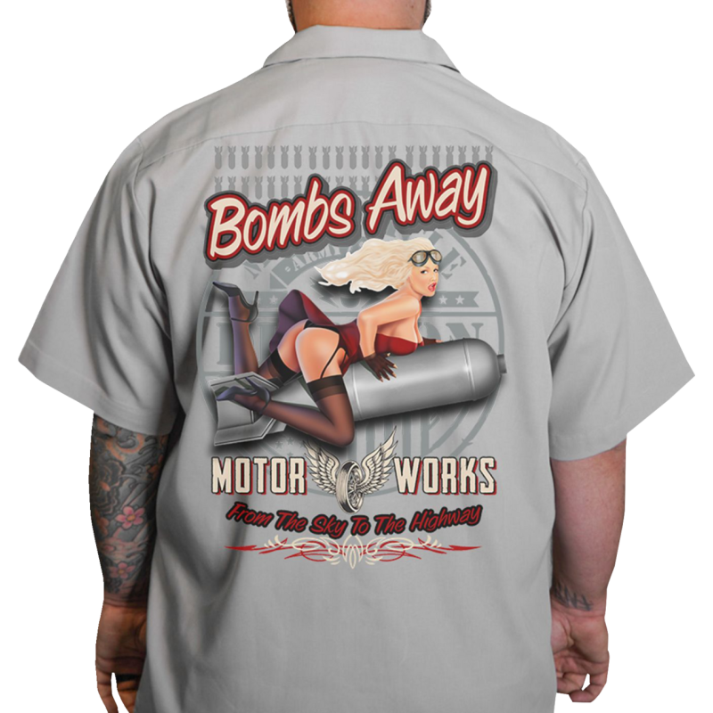 LETHAL THREAT SHIRT BMBRPINUP GRAY 3X DG60164XXXL