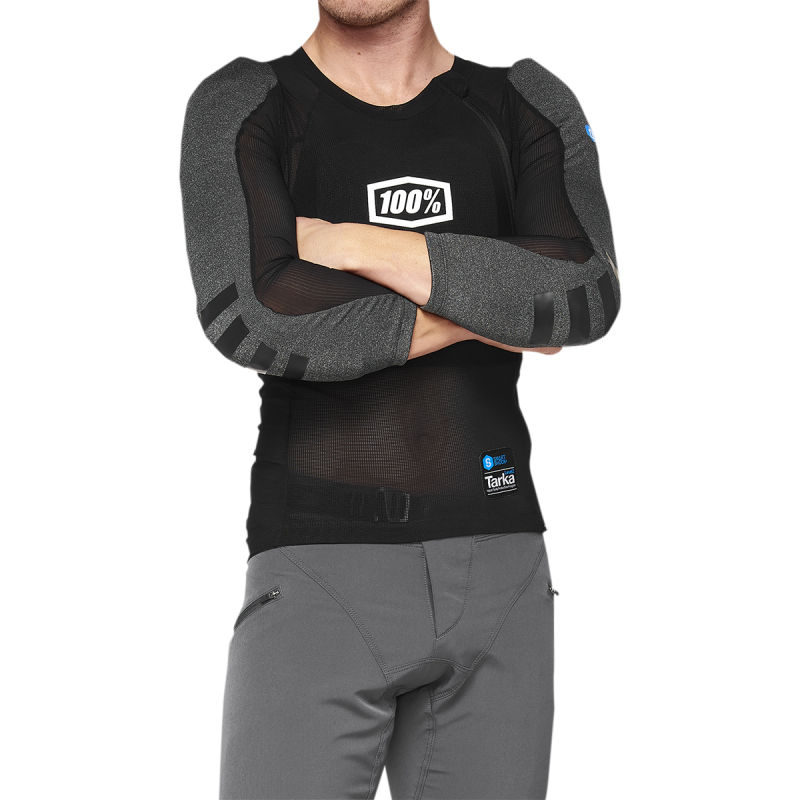 100% TARKA LONG SLEEVE BLACK SM 70010-00001