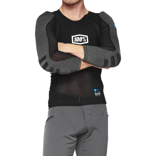 100% TARKA LONG SLEEVE BLACK SM 70010-00001