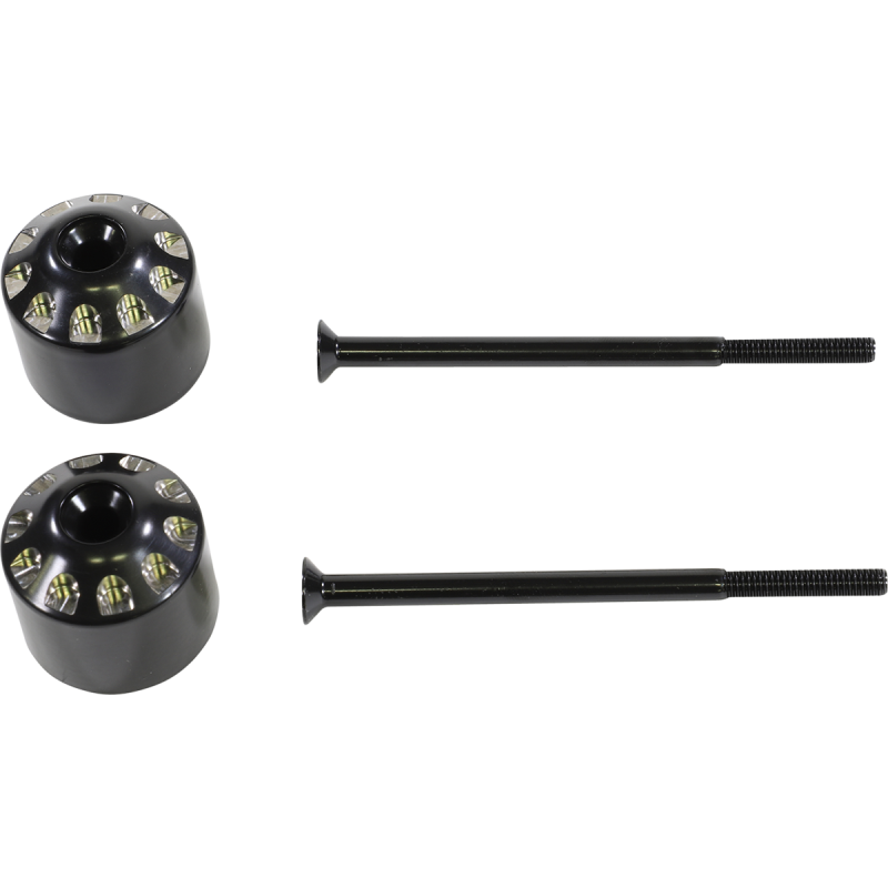 SHOW CHROME HANDLEBAR END WEIGHTS - RYKER PR 41-410