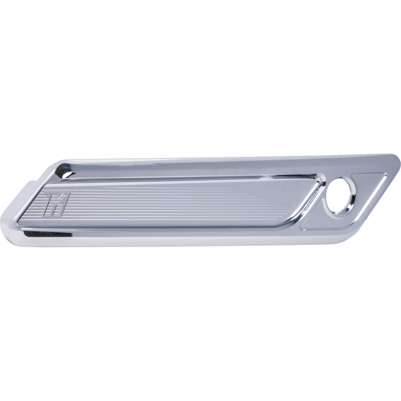 KODLIN SADDLEBAG LATCH COVERS NEW STYLE FOR HD TOURING, CHROME K59491