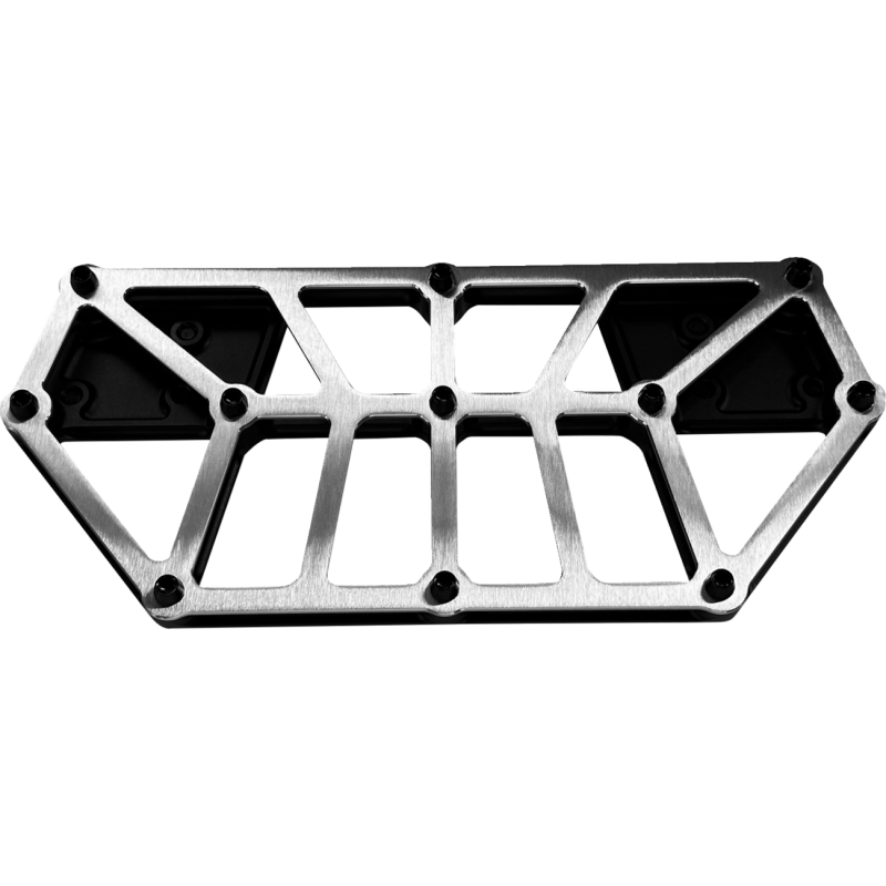 KODLIN NXL DRIVER FLOORBOARDS W/STAINLESS TOP BLACK K73253