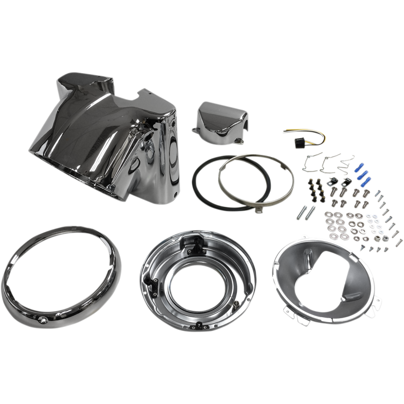 DRAG SPECIALTIES NACELLE HD.LT.CHR 00-17 FLST L20-0629C