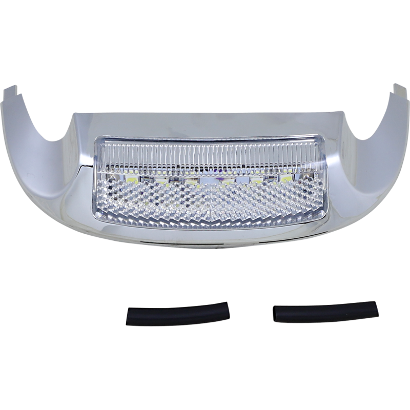 CUSTOM DYNAMICS 14-19 FLHR TIP FENDER WHT/CLR GBLK GEN-FT-WC