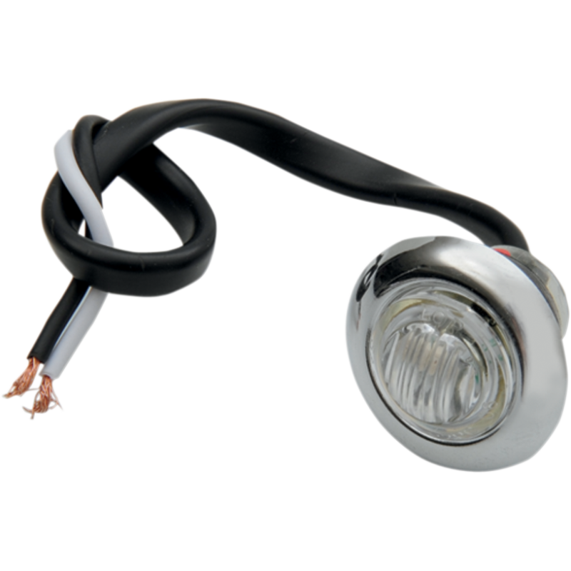 PRO-ONE PERF.MFG. 3 AMBER LED 1-1/8" MINI MARKER S/S 402160