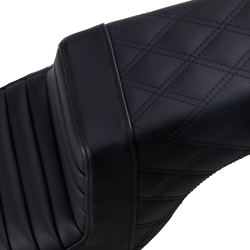 SADDLEMEN SEAT STEPUP TR & LS BLCK 807-11-176