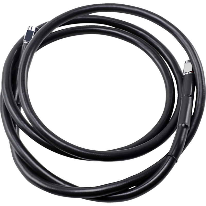 DRAG SPECIALTIES BLACK S/S BRAKE LINE 62" 862-BLK