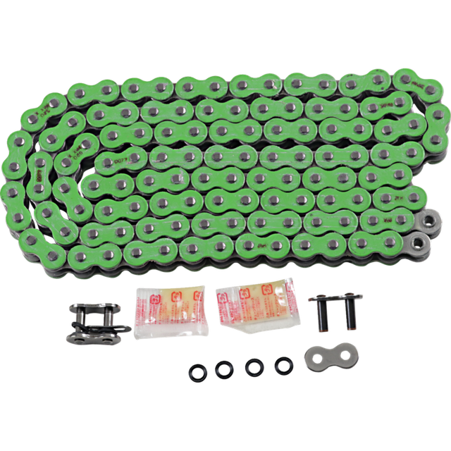 RK CHAIN 520MAXX-120-MM GREEN 520MAXX-120-MM
