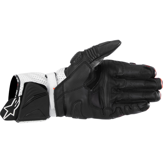 ALPINESTARS (ROAD) GP PRO R4 GLOVE BLK/RD FLUO/WHT S 3556724-1321-S