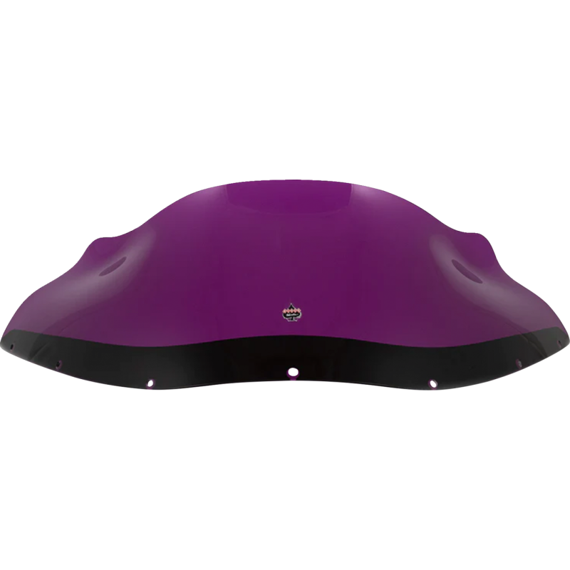 KLOCK WERKS KOLOR FLARE™ WINDSHIELD - 9" - PURPLE - FXRP KWW-02-0617