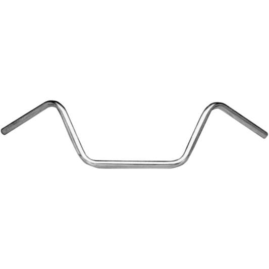 EMGO H/BAR BUCKHORN 1" CHROME 07-12511