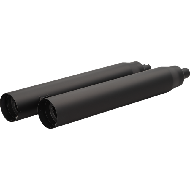 KHROME WERKS 4-1/2" WAR HAMMER MUFFLERS BLACK 202235