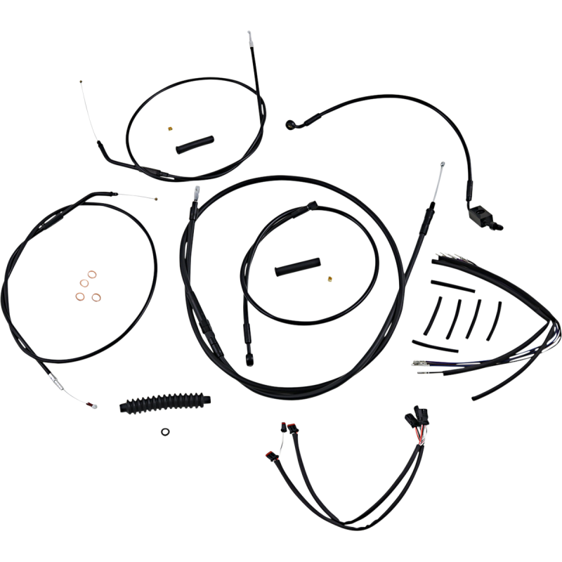MAGNUM CONTROL CABLE KIT - XR - BLACK 486673