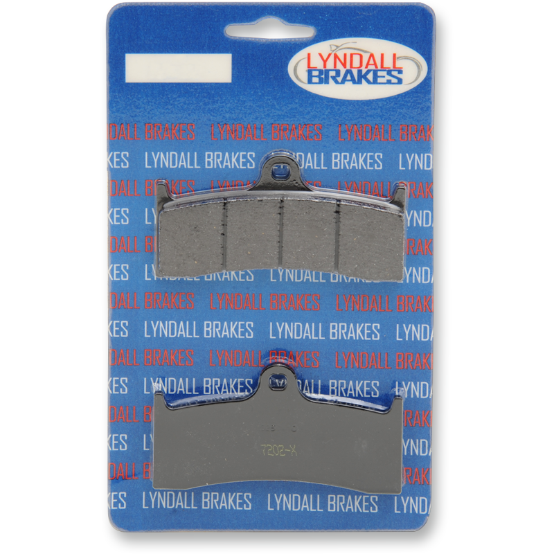 LYNDALL RACING BRAKES LLC BRAKE PAD XTRM PM 6PSTN 7202X