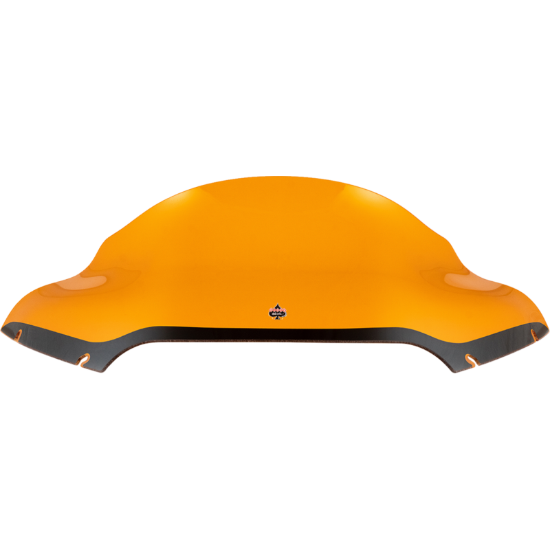 KLOCK WERKS WINDSHIELD FLARE FLTR 9" SPORT ORANGE KWW-01-0668