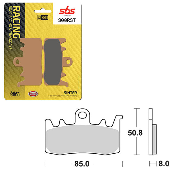 SBS ROAD RACING & TRACKDAYS SINTER BRAKE PAD  6470900100