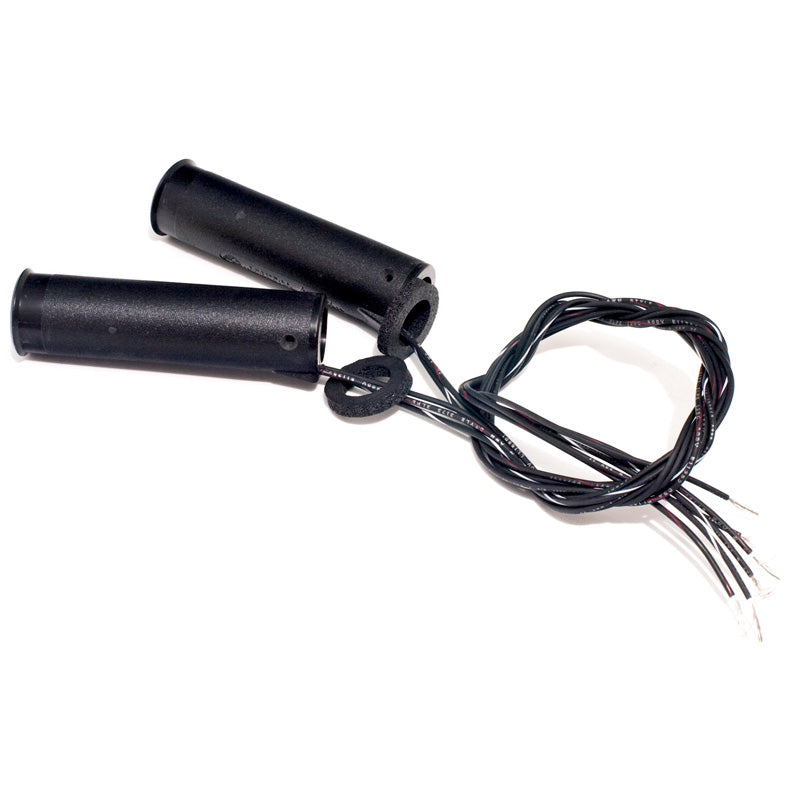 POLLY HEATERS ELEC.HEAT GRIPS SET W/OUT SWITCH OPEN. PH-110 OPEN BULK W_LONG WIRE