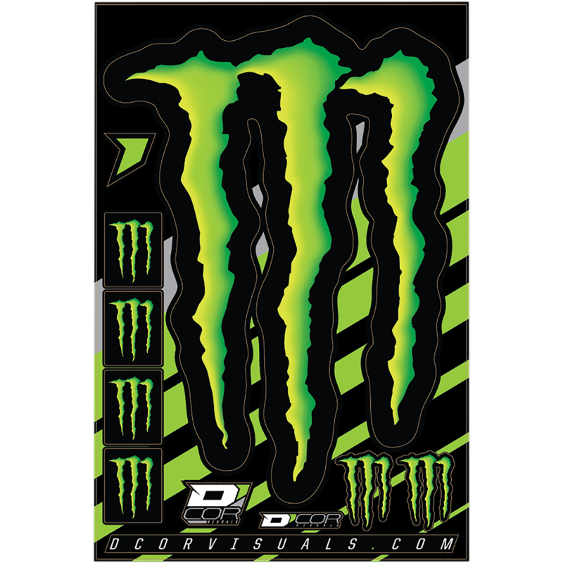 D'COR VISUALS DECAL SHEET MONSTER CLAW 40-90-103