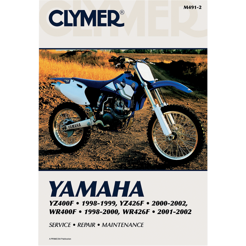 CLYMER 98-99 YAMAHA YZ400F/00-02WR YZ426F CM4912