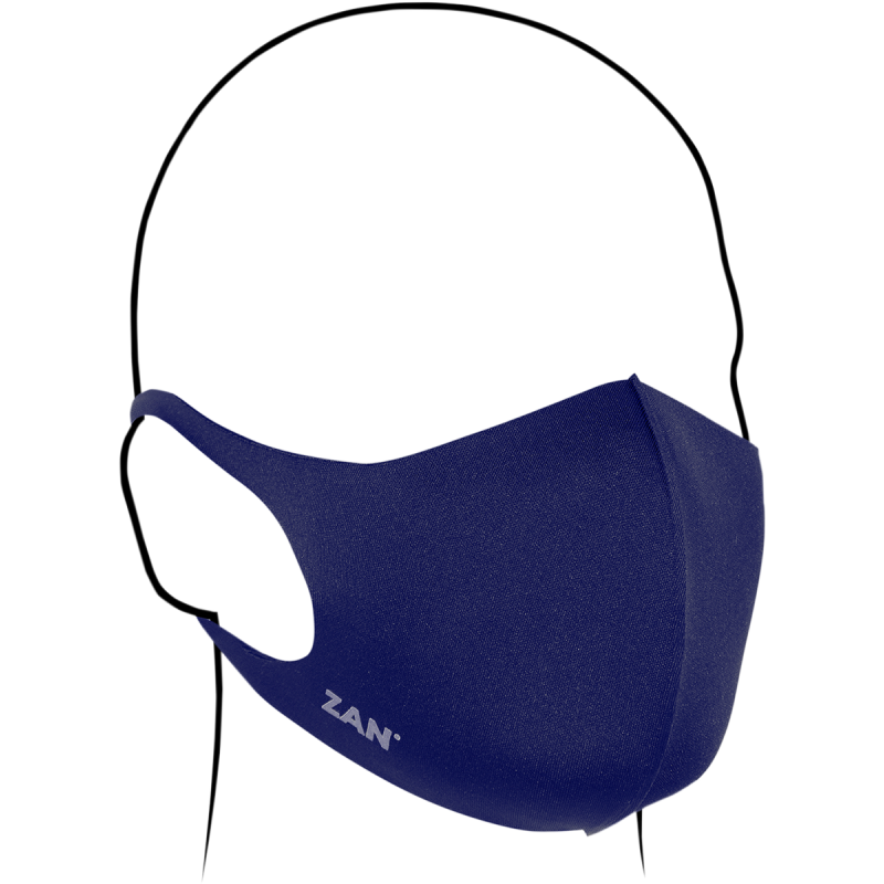 ZAN HEADGEAR LIGHTWEIGHT FACE MASK 2-PACK NAVY/BLACK FMLW284