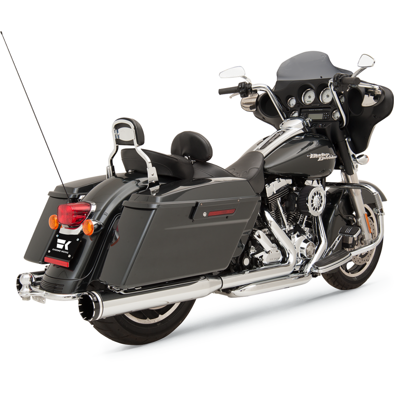 KHROME WERKS 2:2 DOMINATOR EXHAUST SYSTEM - CHROME W 4-1/2" MUFFLER 200630