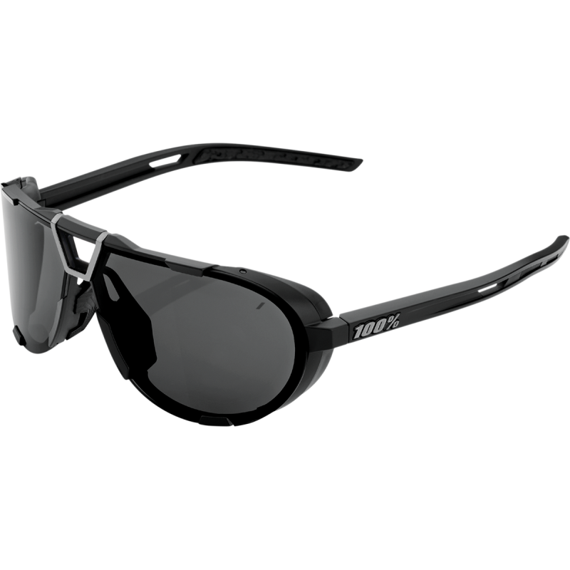 100% SUNGLASS WESTCRAFT BK/SM 61046-102-01