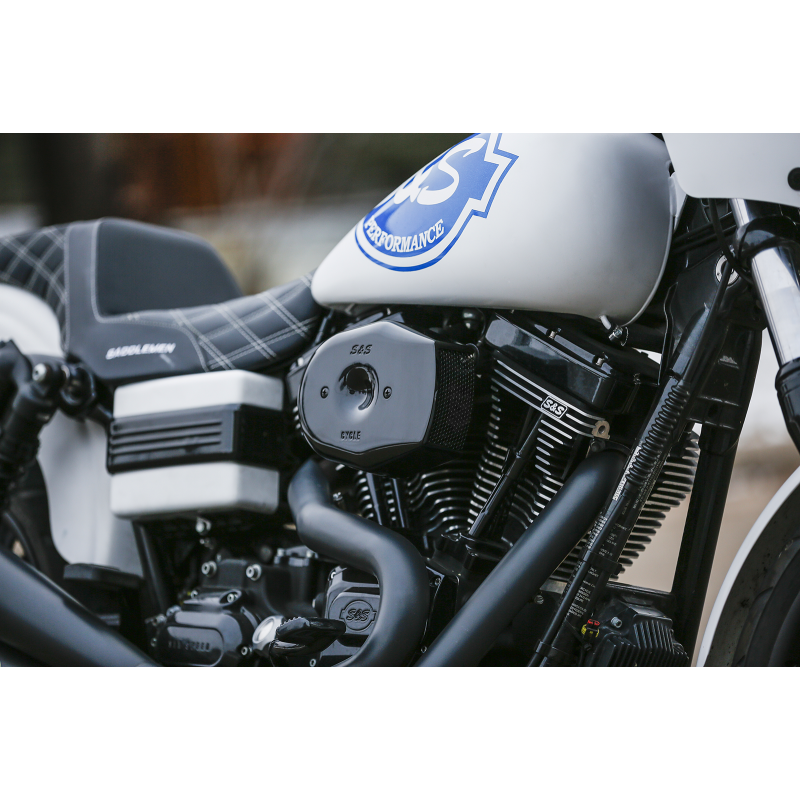 S&S CYCLE COVER AC TRIBUTE BLK 170-0593