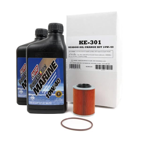 KLOTZ SEADOO OIL CHANGE KIT 10W-40 2 QUART KE-301