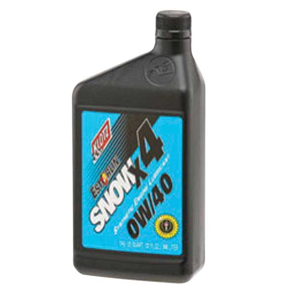 KLOTZ SNOWX4 SYNTHETIC LUBRICANT 0W40 1QT KE-840-1