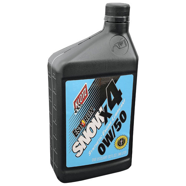 KLOTZ SNOWX4 SYNTHETIC LUBCRICANT 0W50 1QT KE-850-1