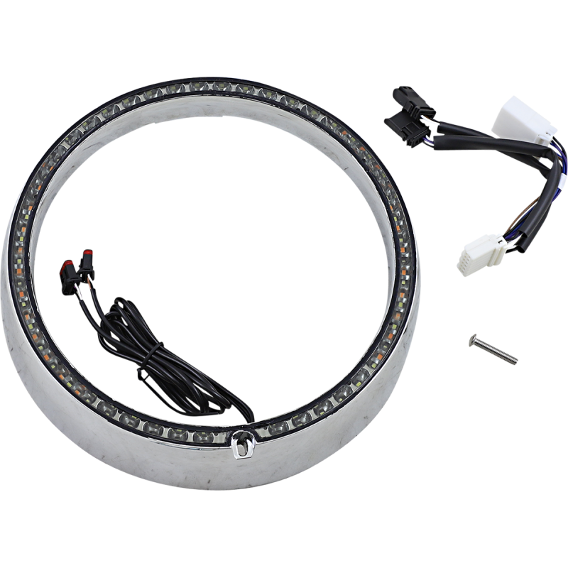 CUSTOM DYNAMICS TRIM RING CHR STD TSGNAL PB-7TR-AW-3C